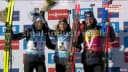 "Un kif énorme !" : Julia Simon en or et Lou Jeanmonnot en argent, le magnifique doublé du biathlon français aux JO 2026 - Franceinfo