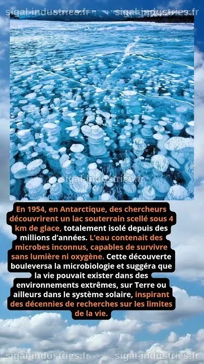 Découverte exceptionnelle : des microbes antarctiques inconnus de la science révélés