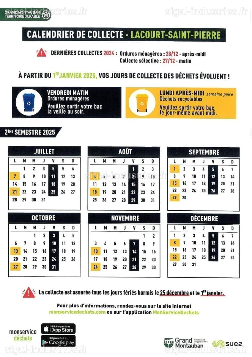 Changements des règles de collecte des déchets en mars : tout ce que vous devez savoir