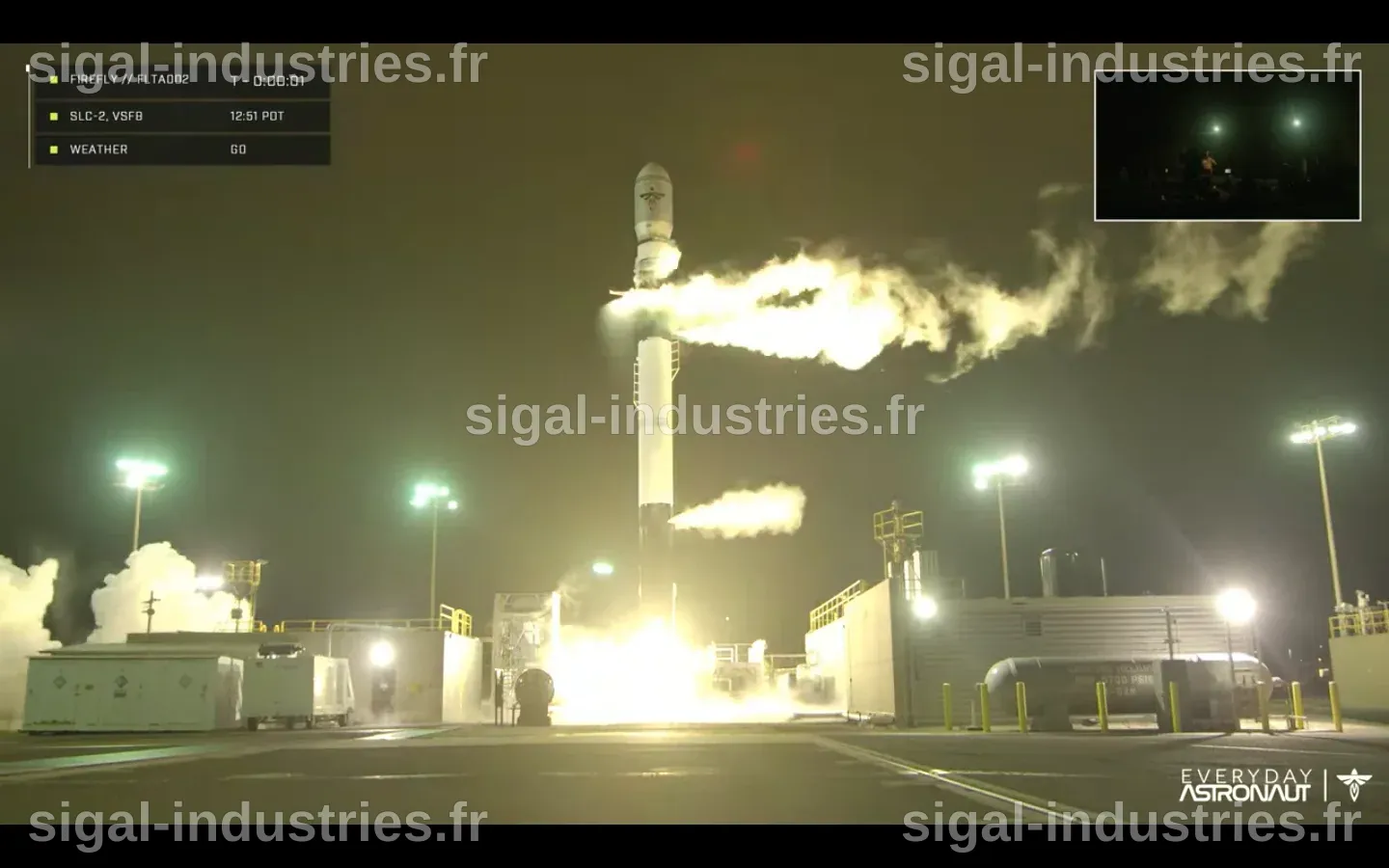Firefly Aerospace reporte le retour de son fusée Alpha en raison de vents violents