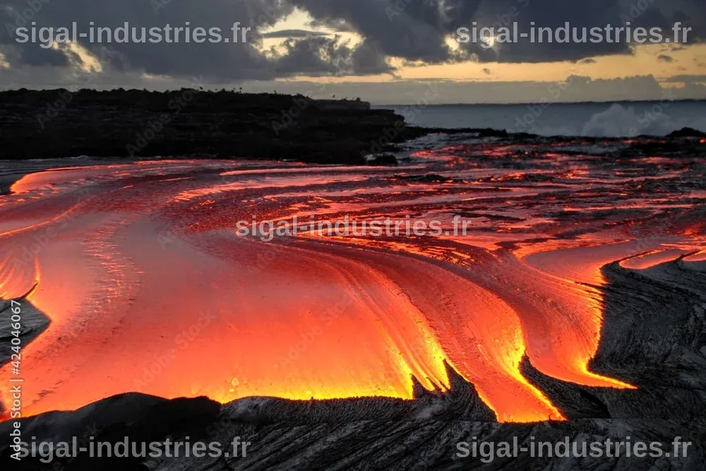 Fouées de lave spectaculaires du volcan Kilauea à Hawaï entraînent la fermeture de parcs et de routes
