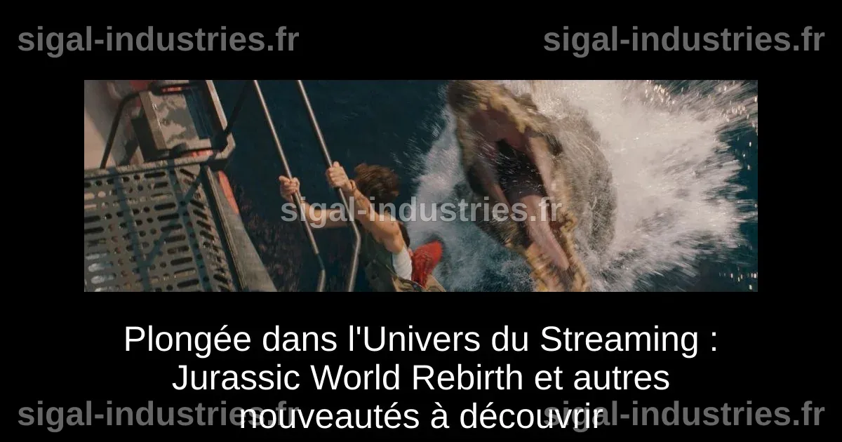 Jurassic World : Plongée dans un Univers Préhistorique sur TF1+