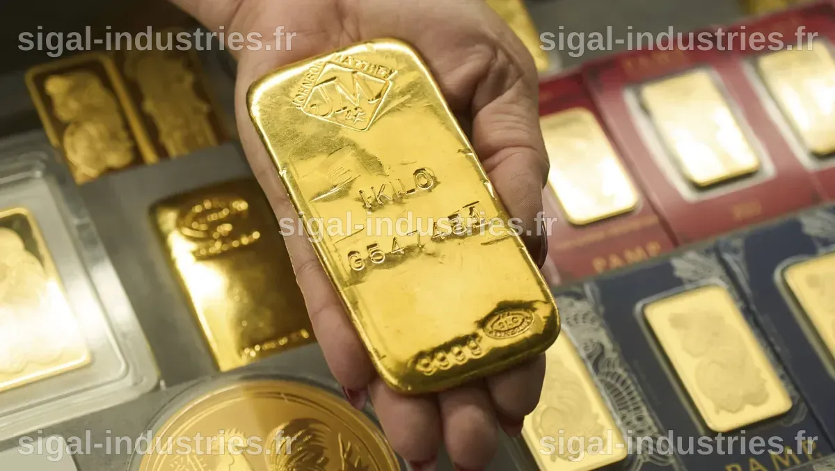 L'or se rapproche de la barre des 4 600 $