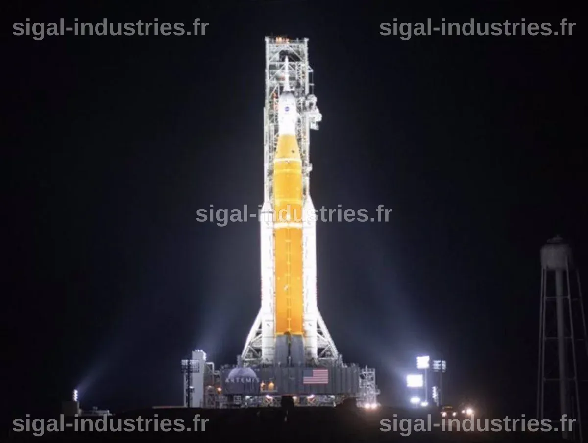 La fusée lunaire réparée retourne sur le pas de tir pour un lancement prévu le 1er avril