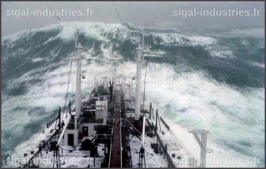 La science aide les marins à surmonter les vagues scélérates