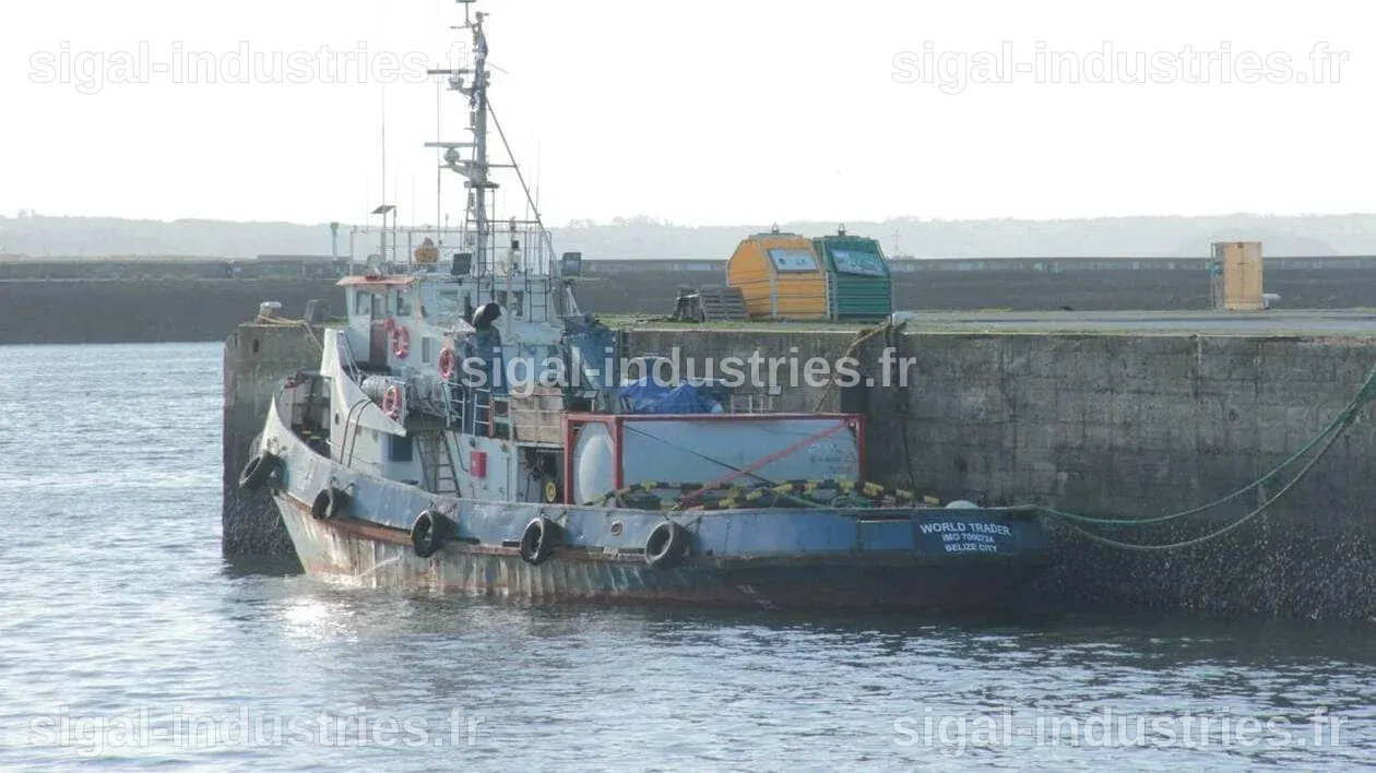 Les marins du remorqueur World Trader à Brest reçoivent enfin leur salaire