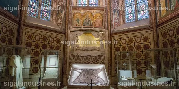 Les reliques de Saint François d'Assise exposées au public