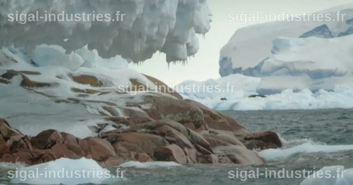 Une île mystérieuse révélée par des scientifiques en fuite d'une tempête en Antarctique