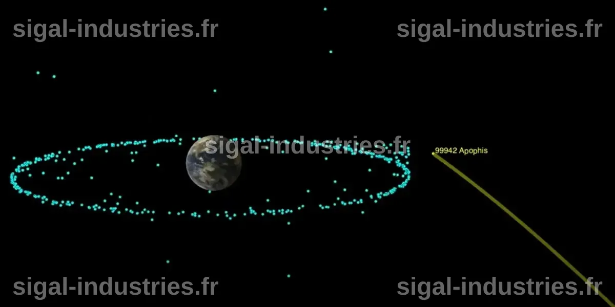 L'astéroïde « Dieu du chaos » passera près de la Terre dans trois ans, selon la NASA