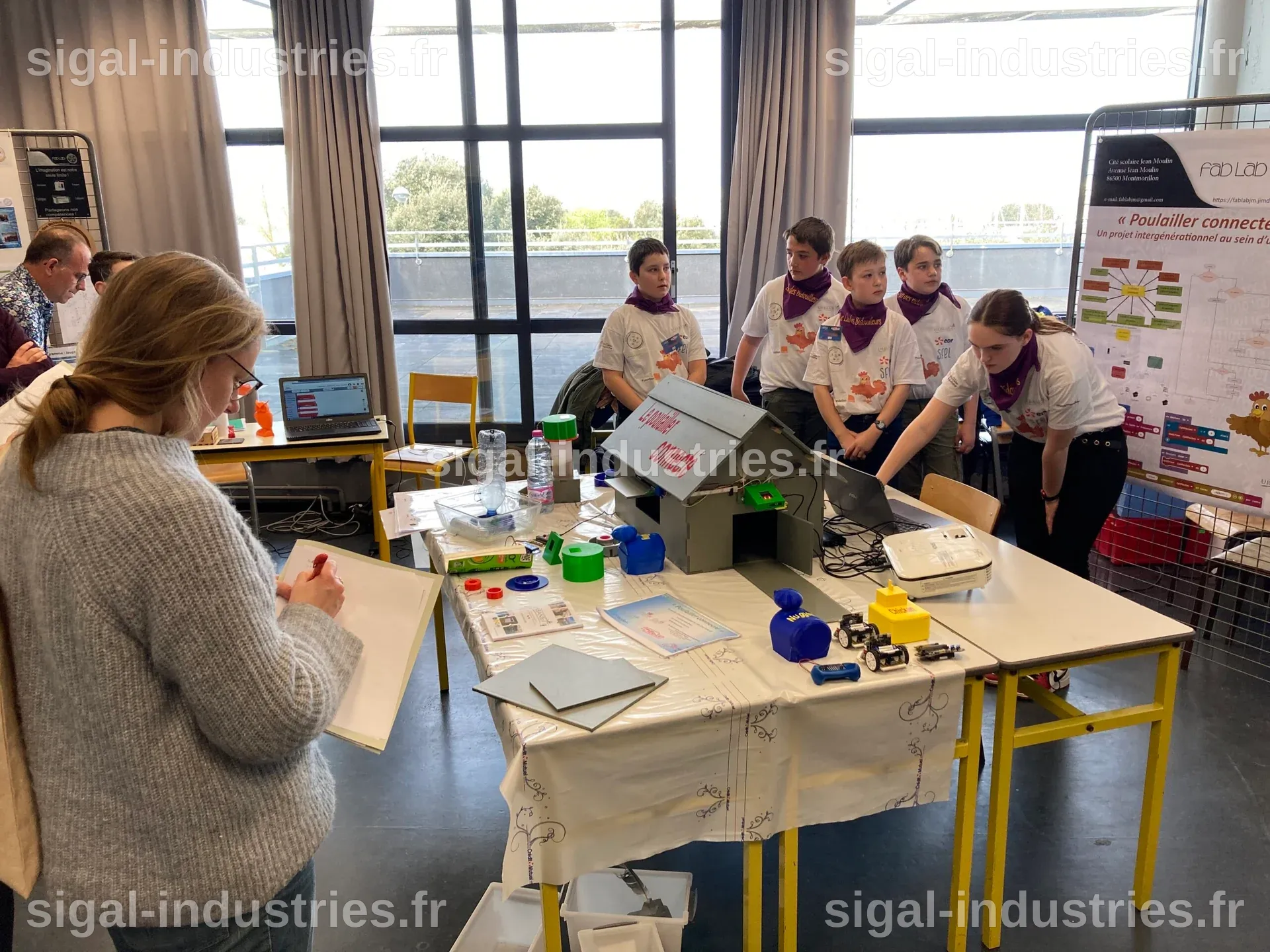 Des élèves brillants du collège Lucie Aubrac remportent le concours "Faites de la science"