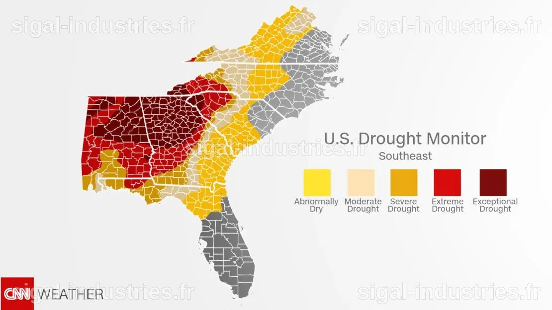 Incendies dans le Sud-Est des États-Unis : la sécheresse extrême n'est qu'une partie du problème