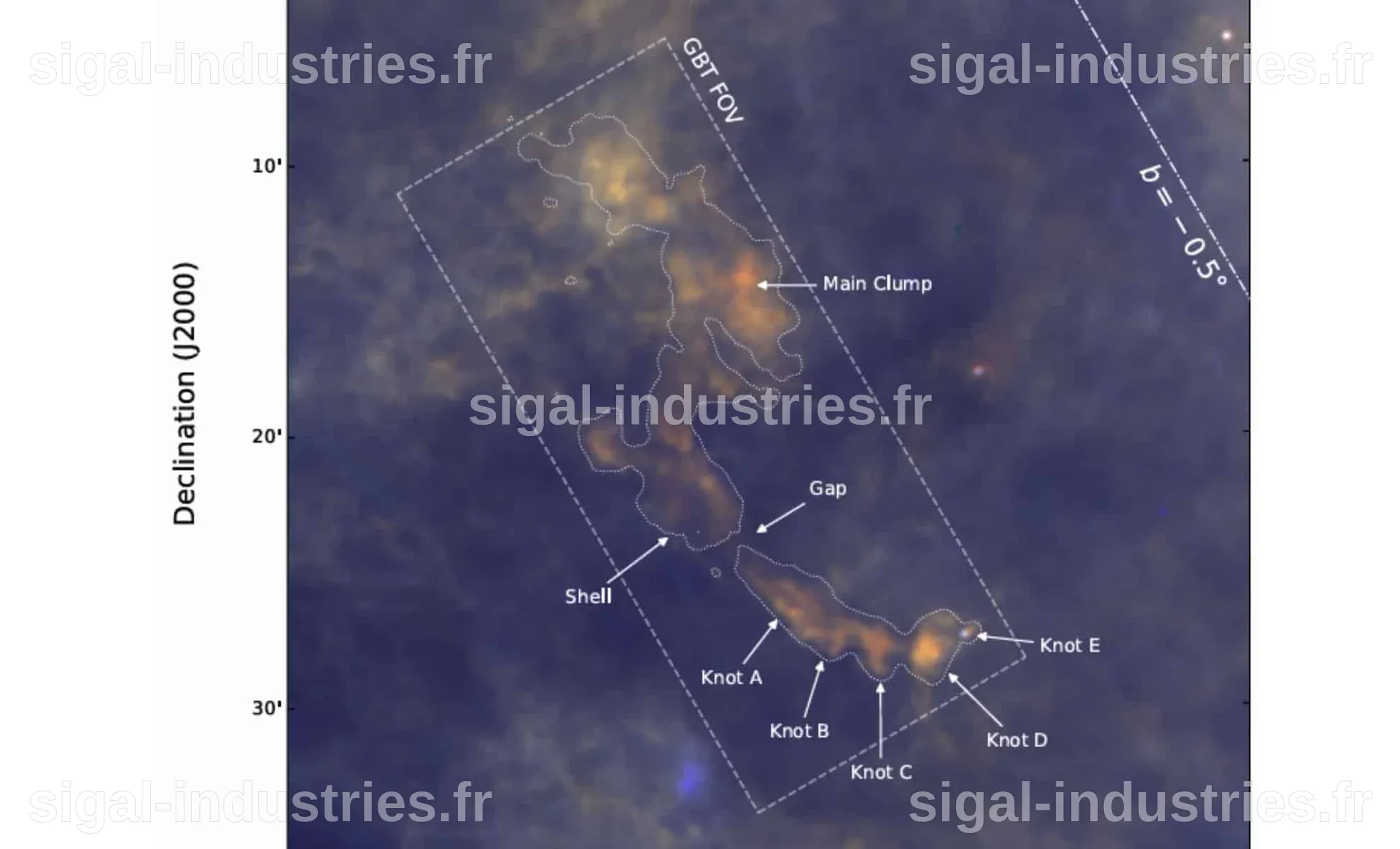 L'étrange arrêt de la naissance d'étoiles à 40 000 années-lumière du cœur de la Voie lactée
