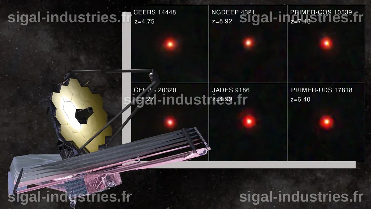 Les mystérieux petits points rouges du télescope spatial James Webb pourraient être des 'étoiles noires', selon des données en rayons X
