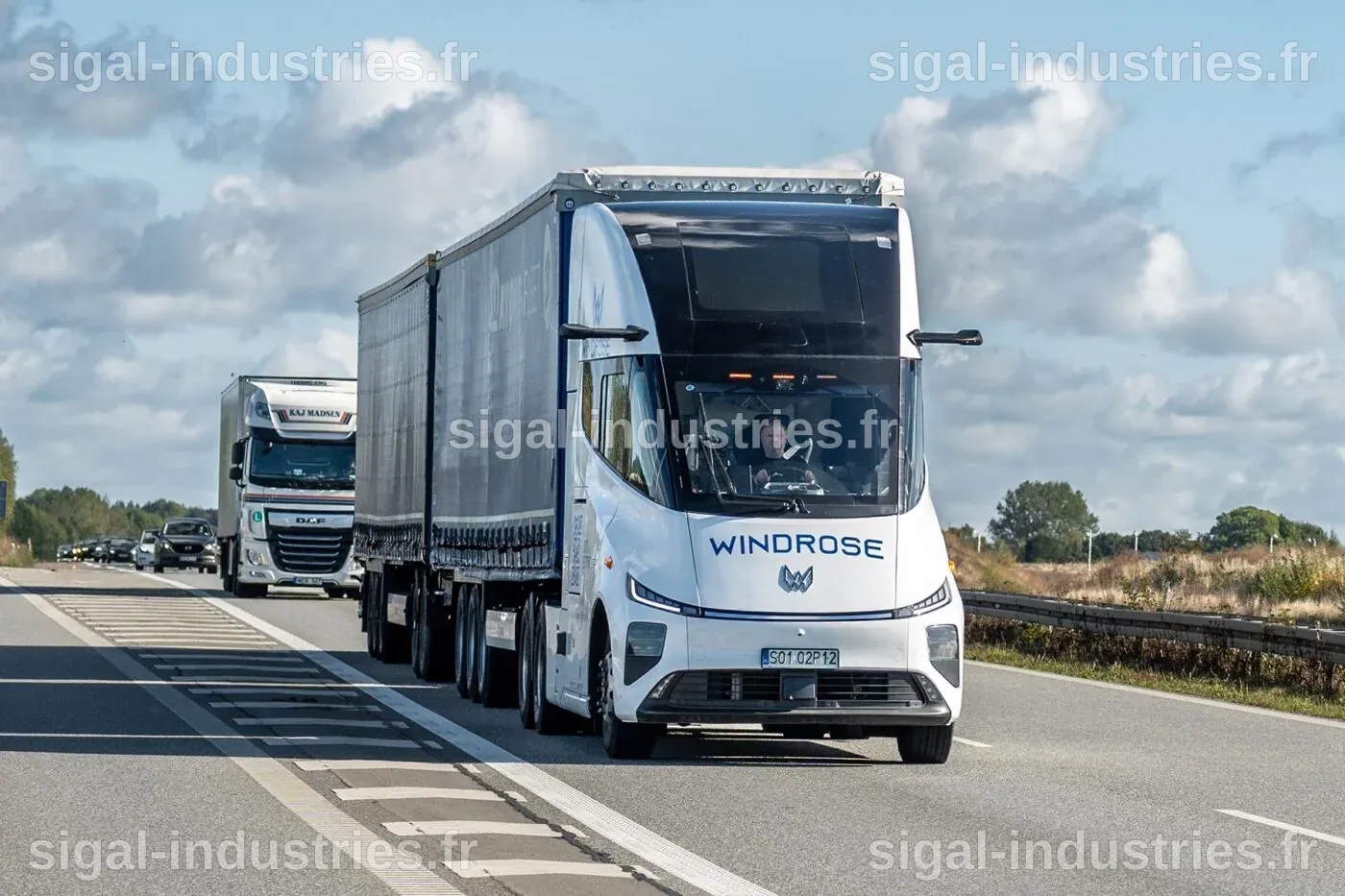 Camions électriques : une start-up chinoise se prépare à révolutionner le marché en France