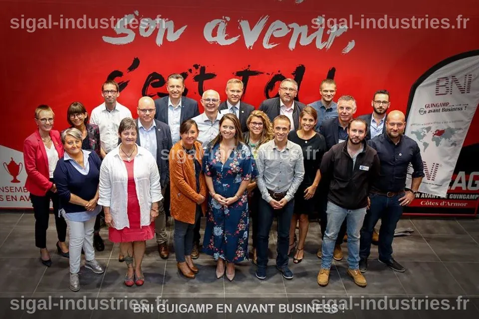 Les entrepreneurs se rencontrent autour d'un petit-déjeuner d'affaires au BNI Guingamp