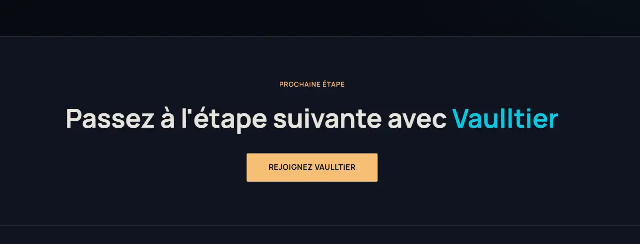 Avis Sur Vaulltier.com : Comparatif des fonctionnalités des comptes de niveau intermédiaire